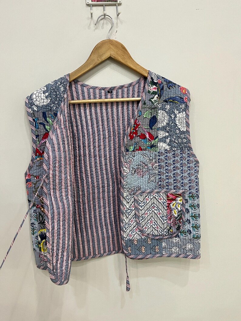 Patchwork Jacket
Quilted Jacket
Handmade Jacket
Indian Vest Jacket
Jacket For Women
Boho Sleeveless Vest
Short Jacket
Jacket With Pocket
Bohemian Jacket
Quilted Vest
Boho Jacket
Winter Warm Jacket
Cotton Waistcoat