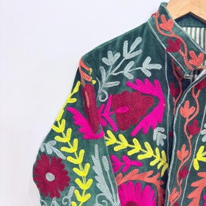 Handmade Jacket
Suzani Coat
Winter Jacket
Warm Coat
Short Jacket
Indian Jacket
Embroidered Jacket
Floral Jacket
Velvet Jacket
Suzani Jacket
Coat Jacket
Women Jacket
Gift For Women