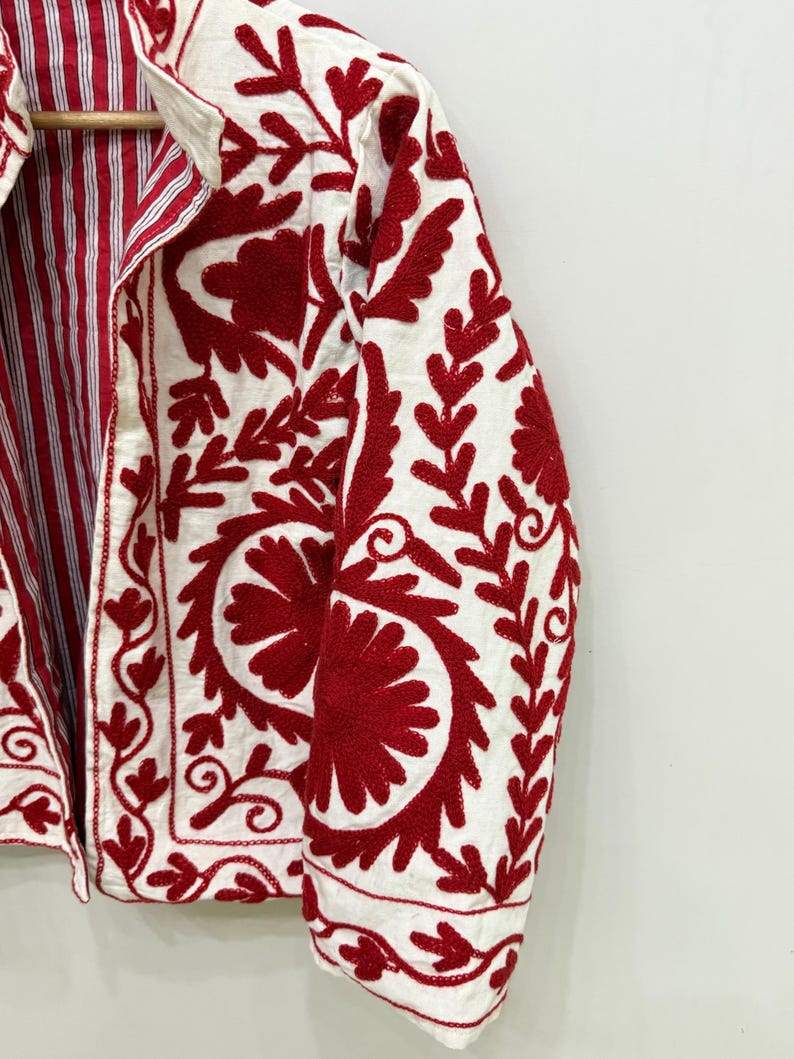 Indian Suzani Jacket
Cotton Jacket Coat
Women Jacket
Warm Jacket
Bohemian Jacket
Jacket For Women
Embroidery Jacket
Suzani Jacket
Short Jacket
Handmade Jacket
Boho Jacket
Jacket For Her
Suzani Coat