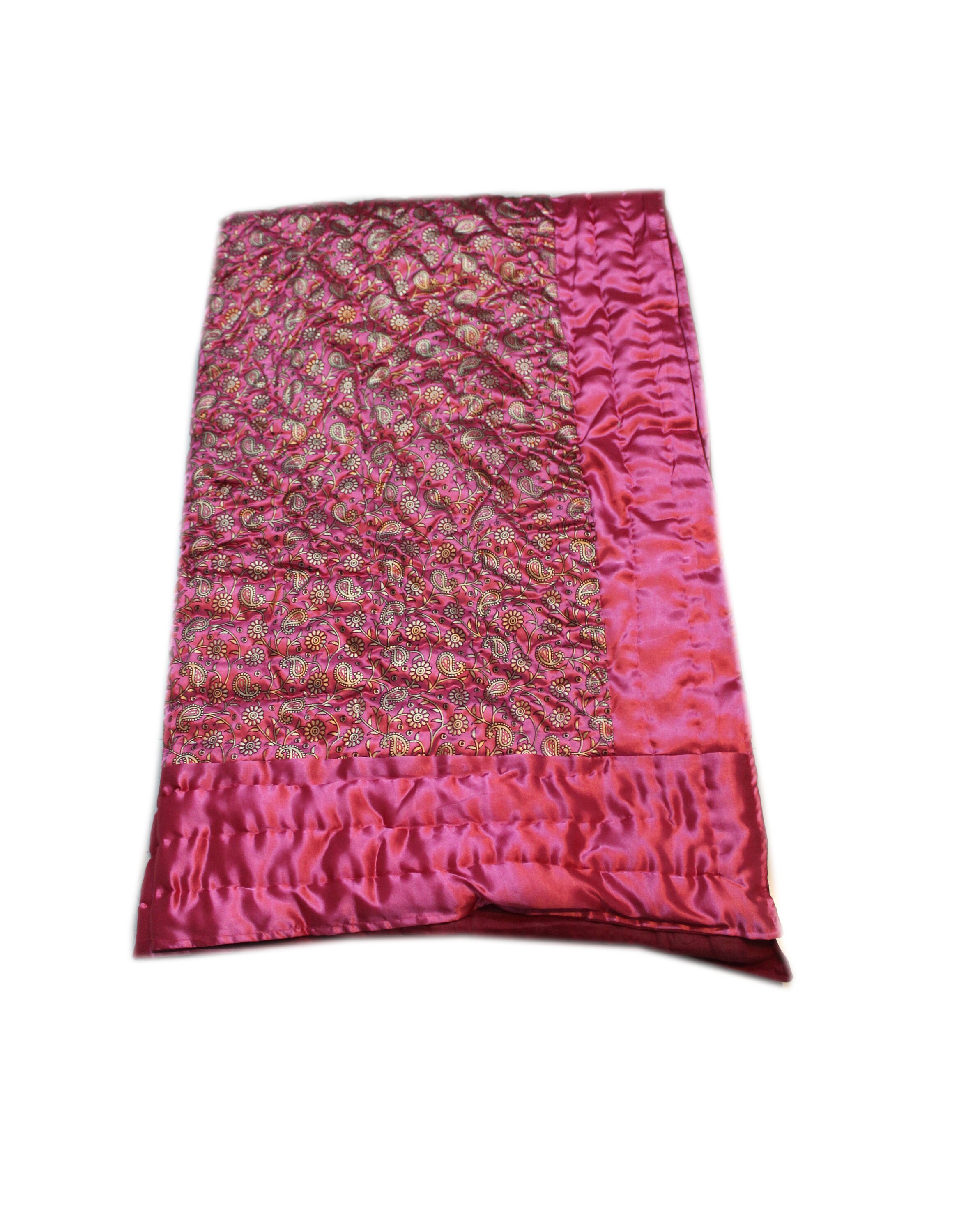 Indian Razai Silk & Cotton Jaipuri Razai Throw Blanket Etsy