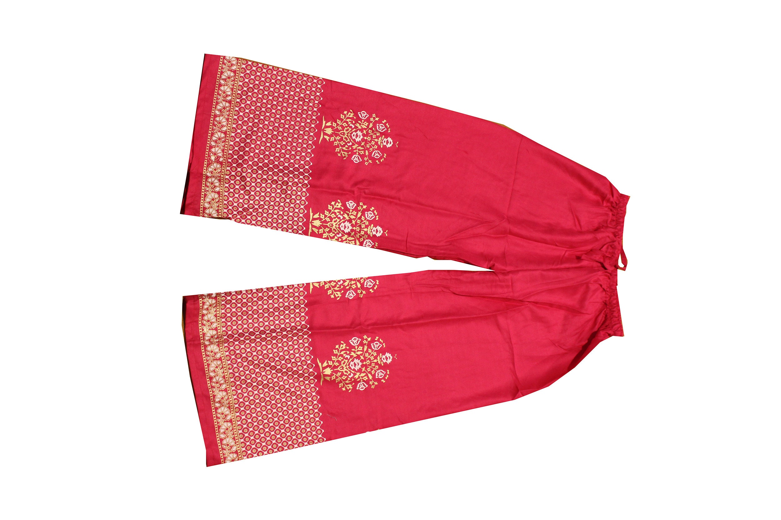 Trend4us Floral Unisex Wide-leg Pants