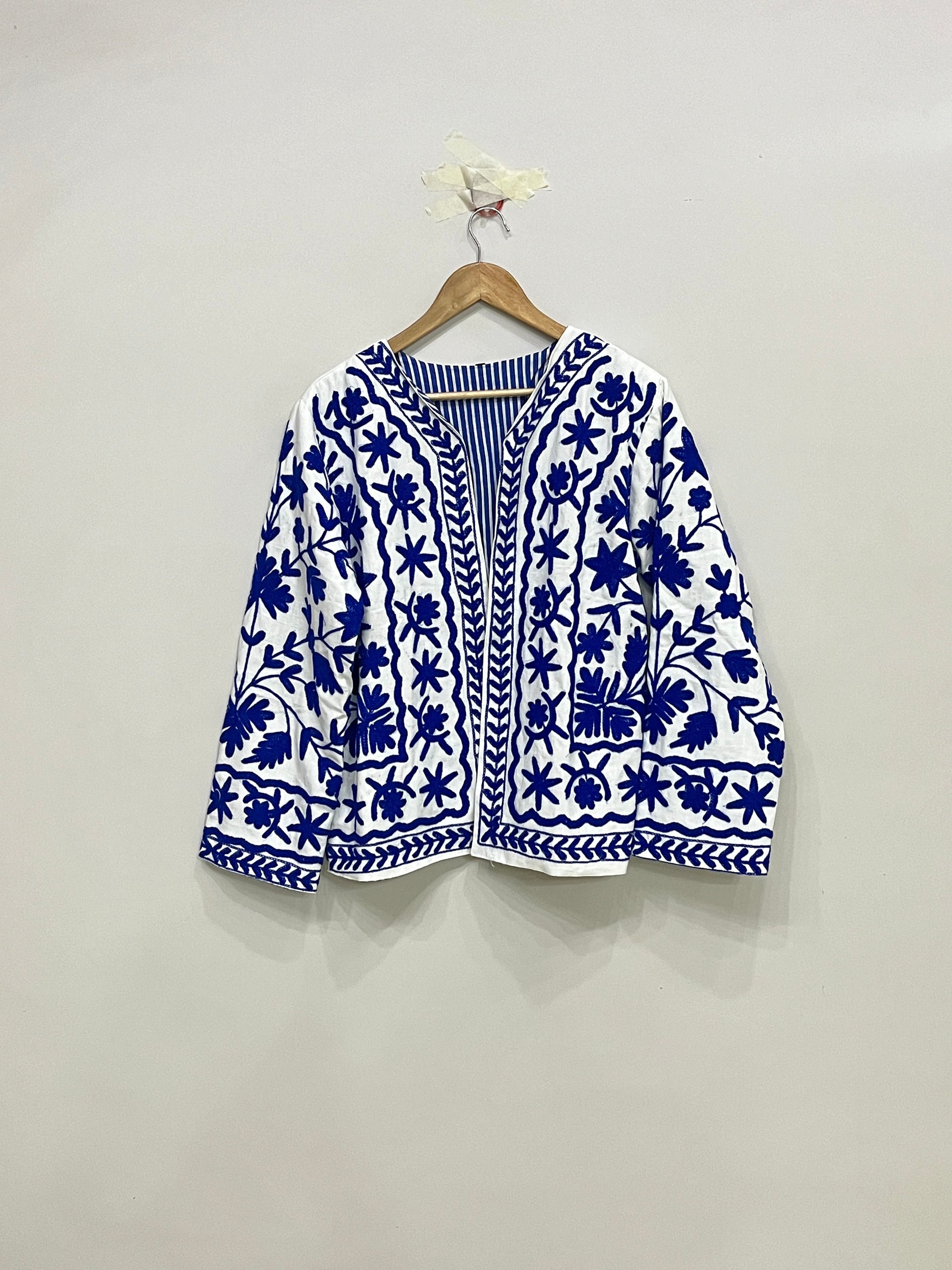 スザニ刺繍ジャケット、コットンスザニコート、冬用ジャケットコート 