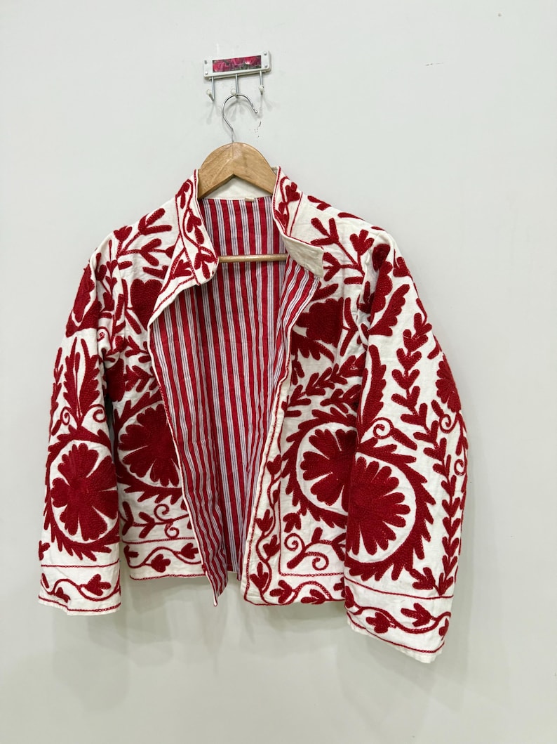 Indian Suzani Jacket
Cotton Jacket Coat
Women Jacket
Warm Jacket
Bohemian Jacket
Jacket For Women
Embroidery Jacket
Suzani Jacket
Short Jacket
Handmade Jacket
Boho Jacket
Jacket For Her
Suzani Coat