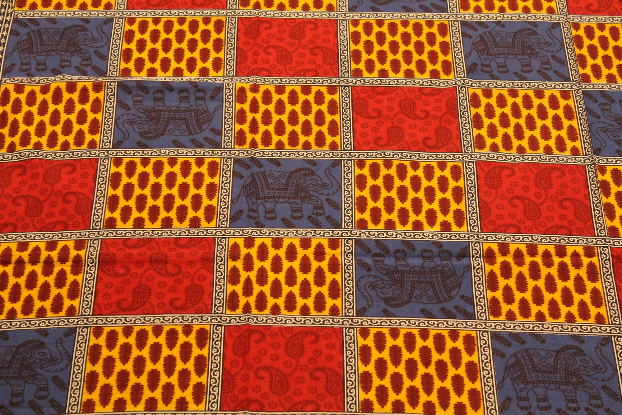 Indian Handmade Double Bedsheet Indian Handmade 100% Cotton - Etsy