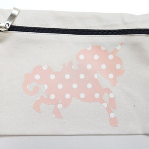 Large Cotton Canvas Pencil Case