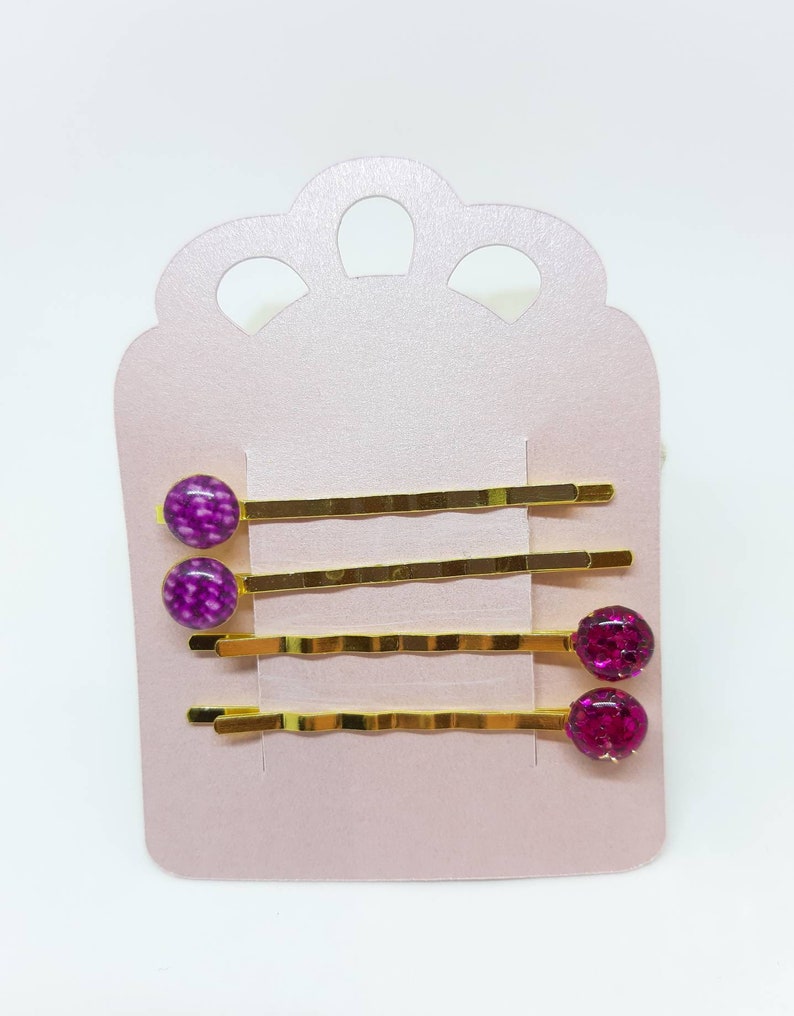 Decorative hair slides