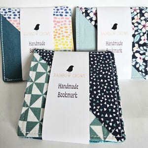 Set of 3 Handmade Bookmarks