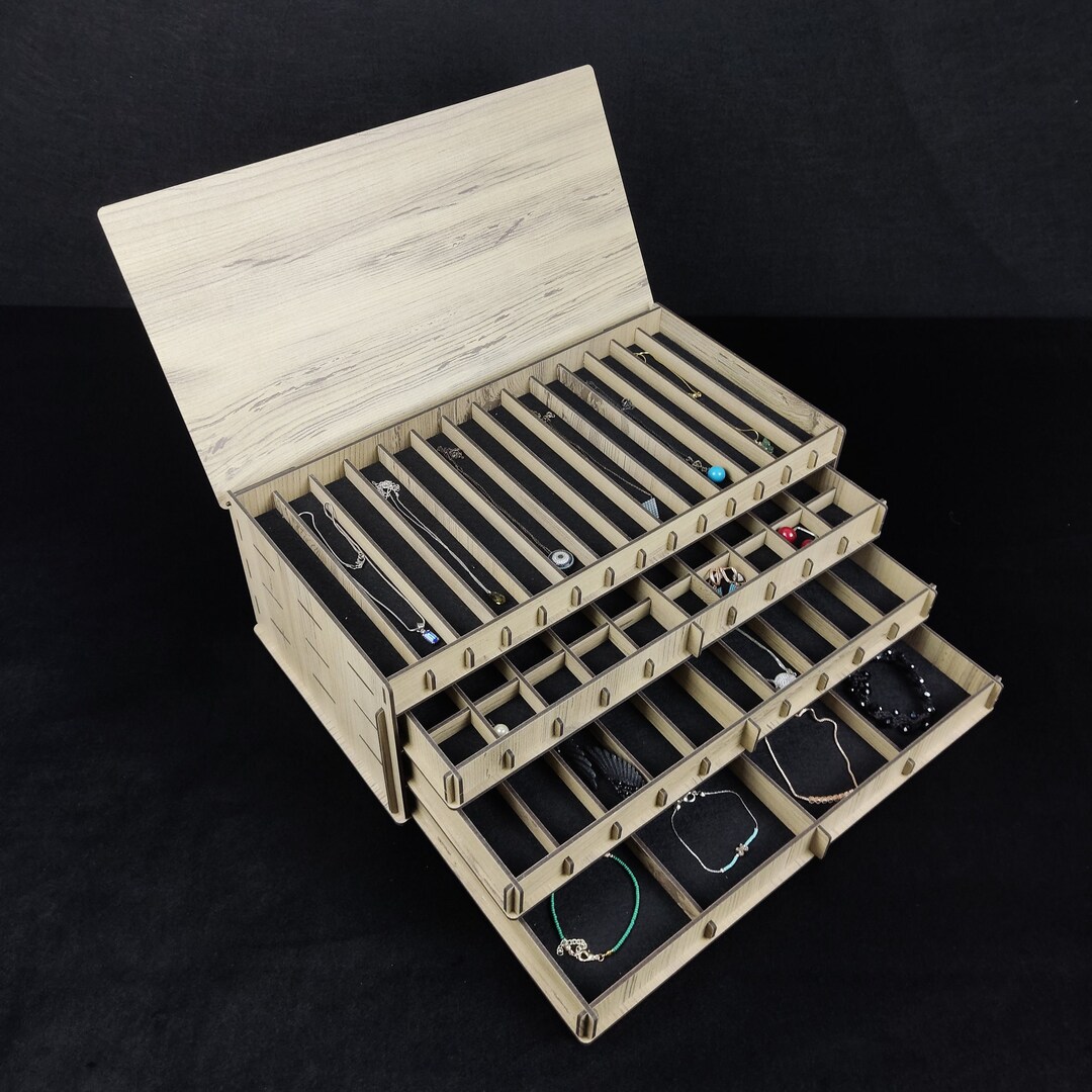 Fully Customizable Jewelry Box A Wonderful Women's Jewelry Box Where