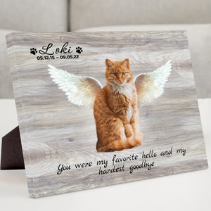 Dog Memorial Gift, Angel Pet w Wings Photo to Painting, Loss of Pet Memorial Gift, Custom Dog Remembrance, Pet Loss Gifts, dog sympathy gift image 2