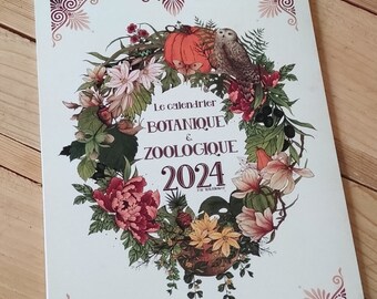 Calendrier botanique & zoologique 2024