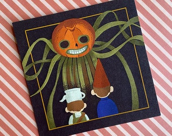 Enoch - Impresión inspirada en "Más allá del jardín" de 5" x 5"