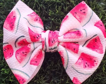 watermelon bow  strawberry bow