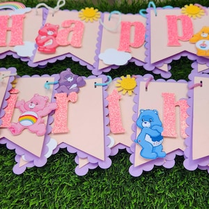 Bears birthday banner