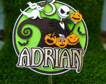 Jack Nightmare cake topper