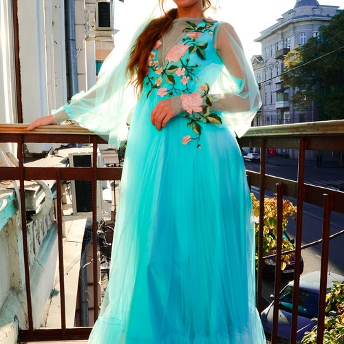 激安の Dress Prom Gown Ball Blue オーダーメイド ドレス 風 シンデレラ ディズニー 映画 高級コスプレ衣装 高品質 その他コスチューム Brandingbeez Com