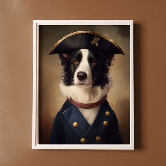 Dog admiral cheap painting
