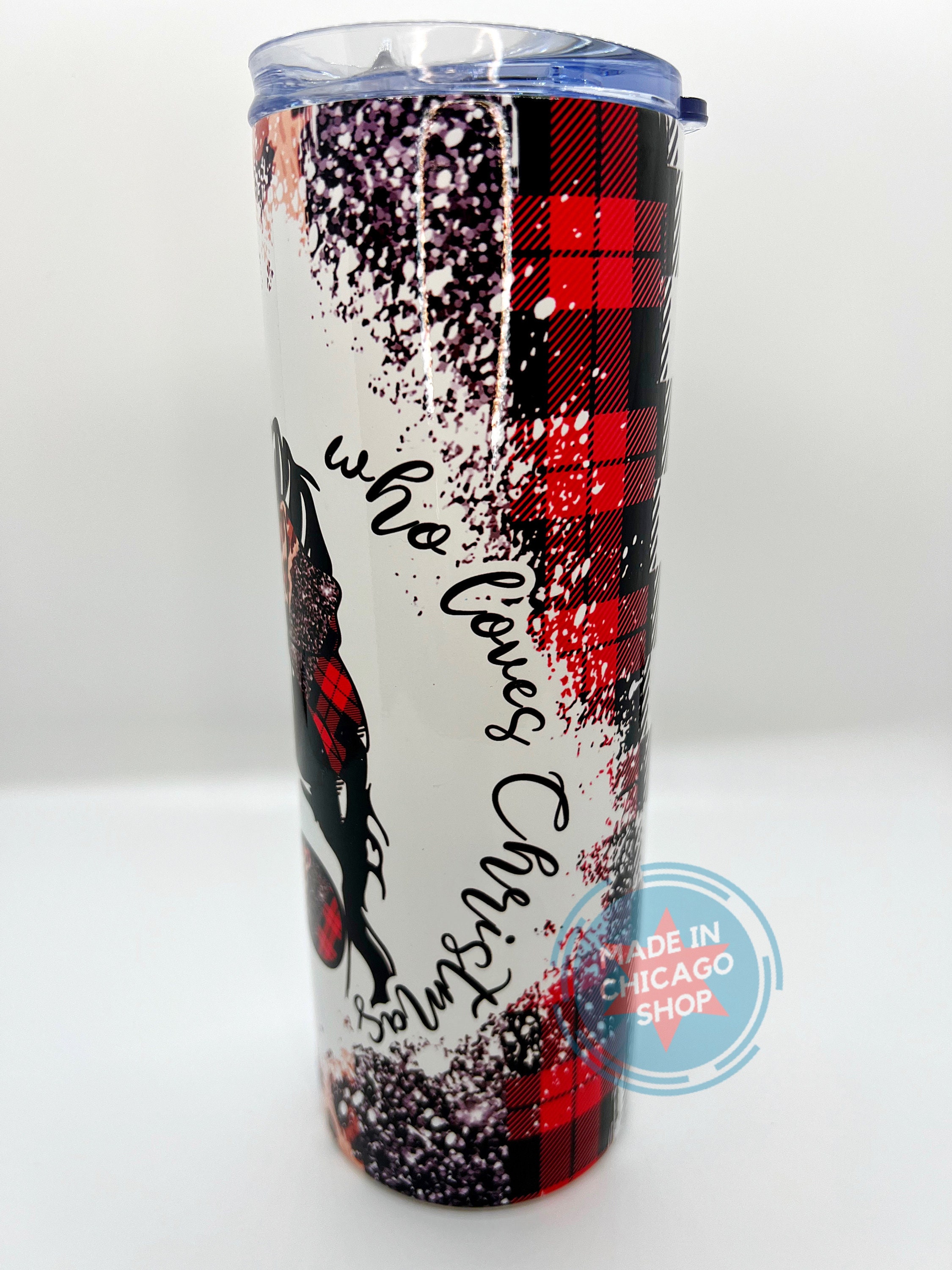 The Grinch Tumbler Buffalo Plaid Leopard Pattern Christmas Gift -  Personalized Gifts: Family, Sports, Occasions, Trending