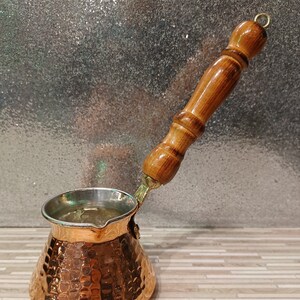 Turkish Coffee Pot | Cezve | ibrik | Coffee Maker | Copper Coffee Pot | Espresso Maker |Wedding Gift | Coffee Lover Gift | Arabic Coffee Pot