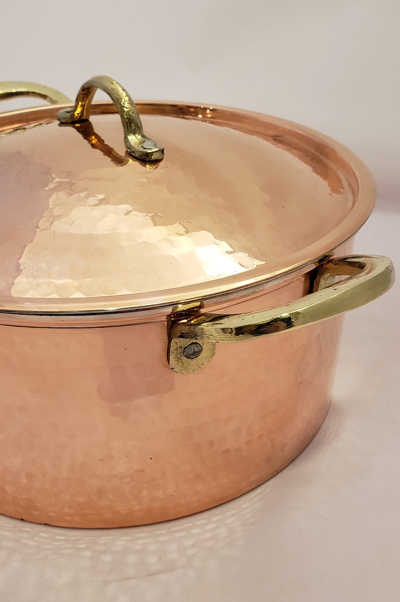 Handmade Copper Pot Turkish Copper Pot Copper Cookware Etsy