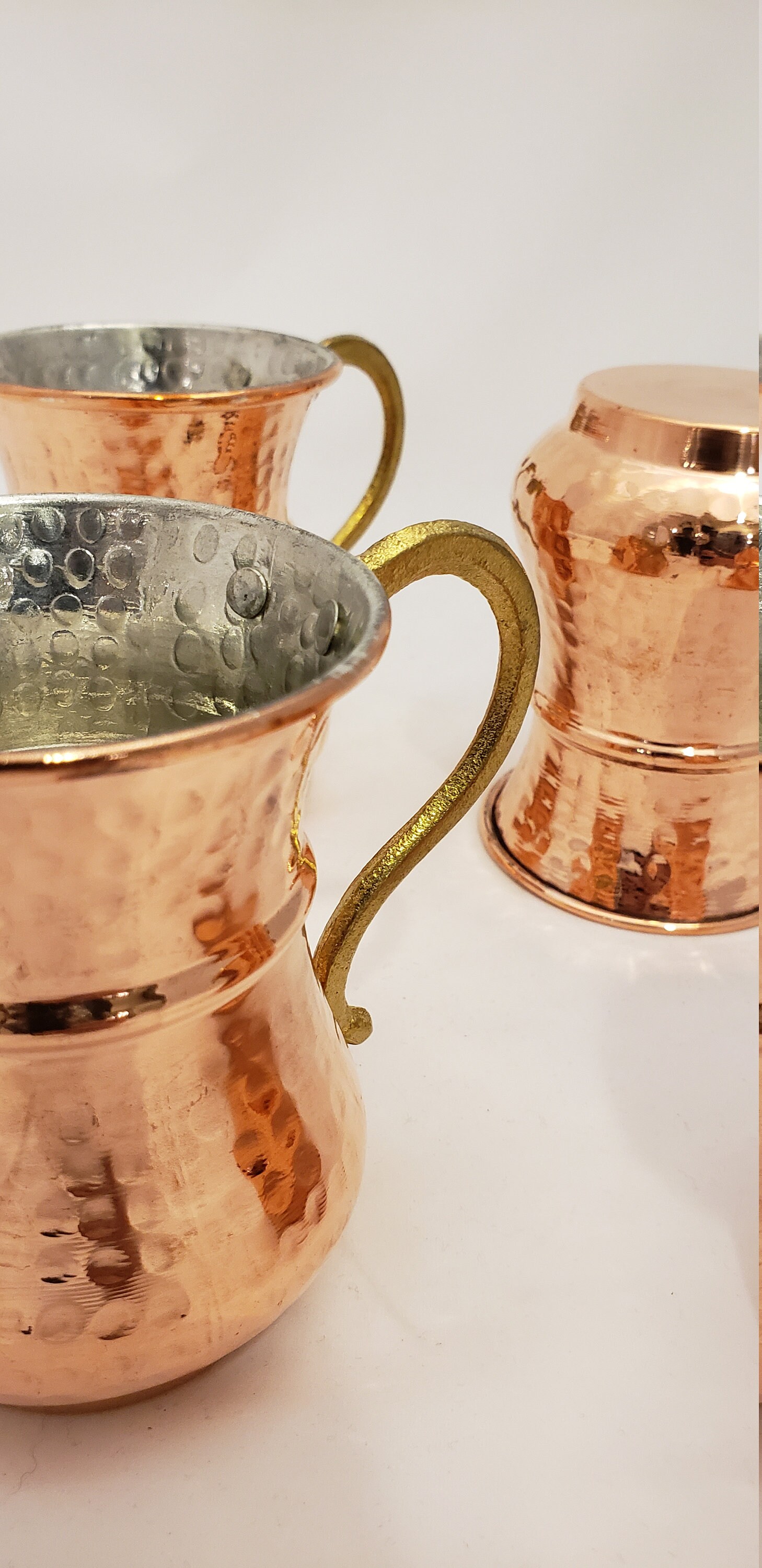Handmade Copper Mug, 8.5 US Oz (250 Ml), Turkish Copper Mug