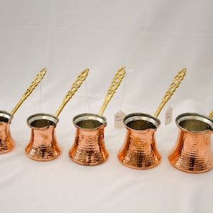 Handmade Copper Coffee Maker, Cezve, Turkish Coffee Maker, Coffee Pot, Coffee, Coffee Maker, Espresso, Copper Cookware, Outdoor Pot