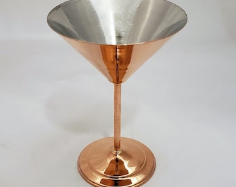 Taça de Martini de Cobre | Taças de Martini | Taça de Vinho | Copos de Cobre | Taça de Cerveja | Taça de Cobre | Taça de Coquetel de Cobre | Presentes de Natal