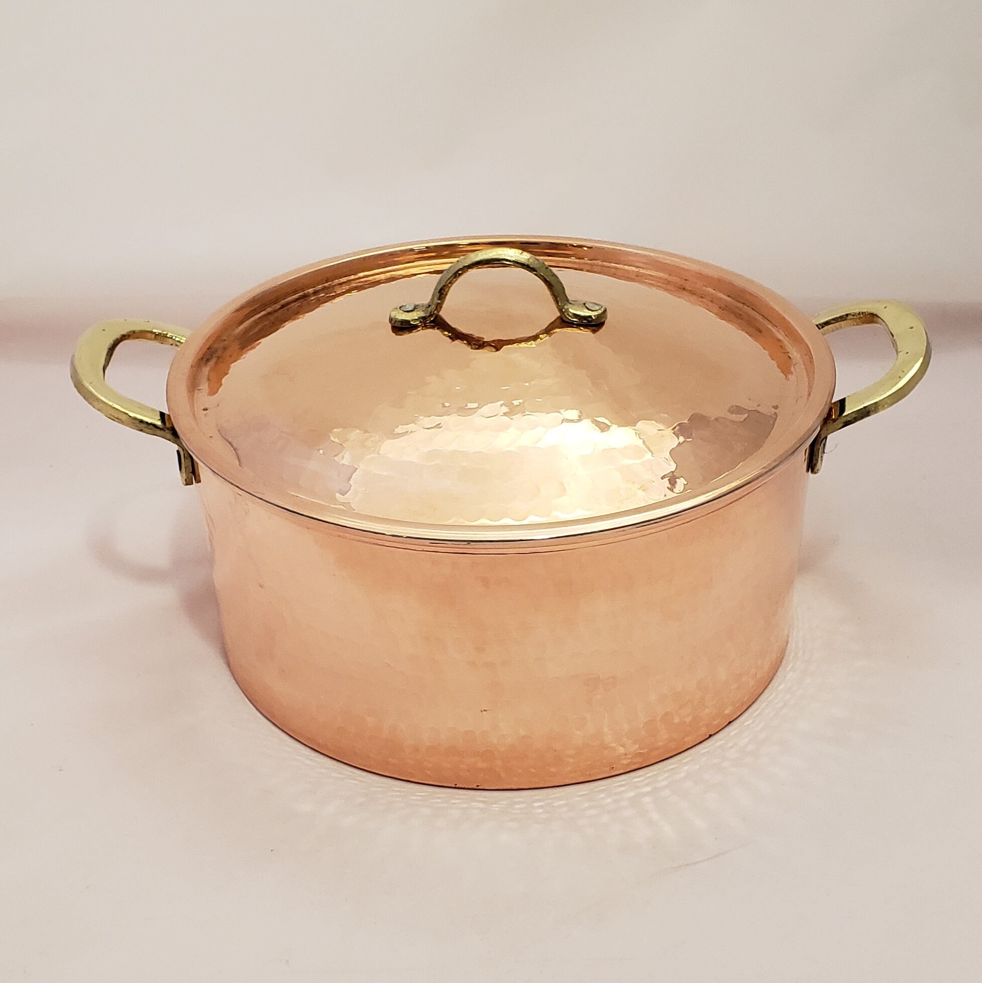 Copper Cookware Handmade Cookware Yoghurt Pot Antique 