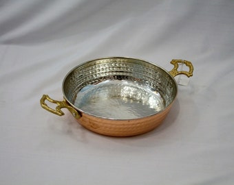 Handmade Copper Pan, frying pan, egg pan, cooking, cookware, copperware, copper, copper cookware