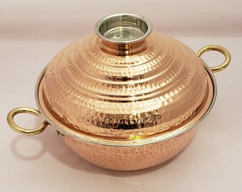 Handmade Copper Pot | Hammered Copper Pot | Turkish Copper Pot | Copper Cookware | Copper Cooking Pot | Copper Décor | Copper Kitchenware