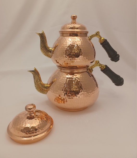 Handgefertigte traditionelle türkische Teekanne
