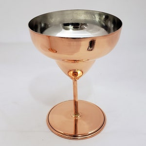 Handmade Copper Cup, Margarita Cup, Copper Drinking Cup, Copper Drinkware, Copper Glass