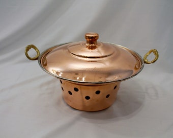 Handmade Copper Wok, Copper Wok, Copper Pan, Copper Cookware, Wok, Pan, Copper Pan, Stir Fry Pan