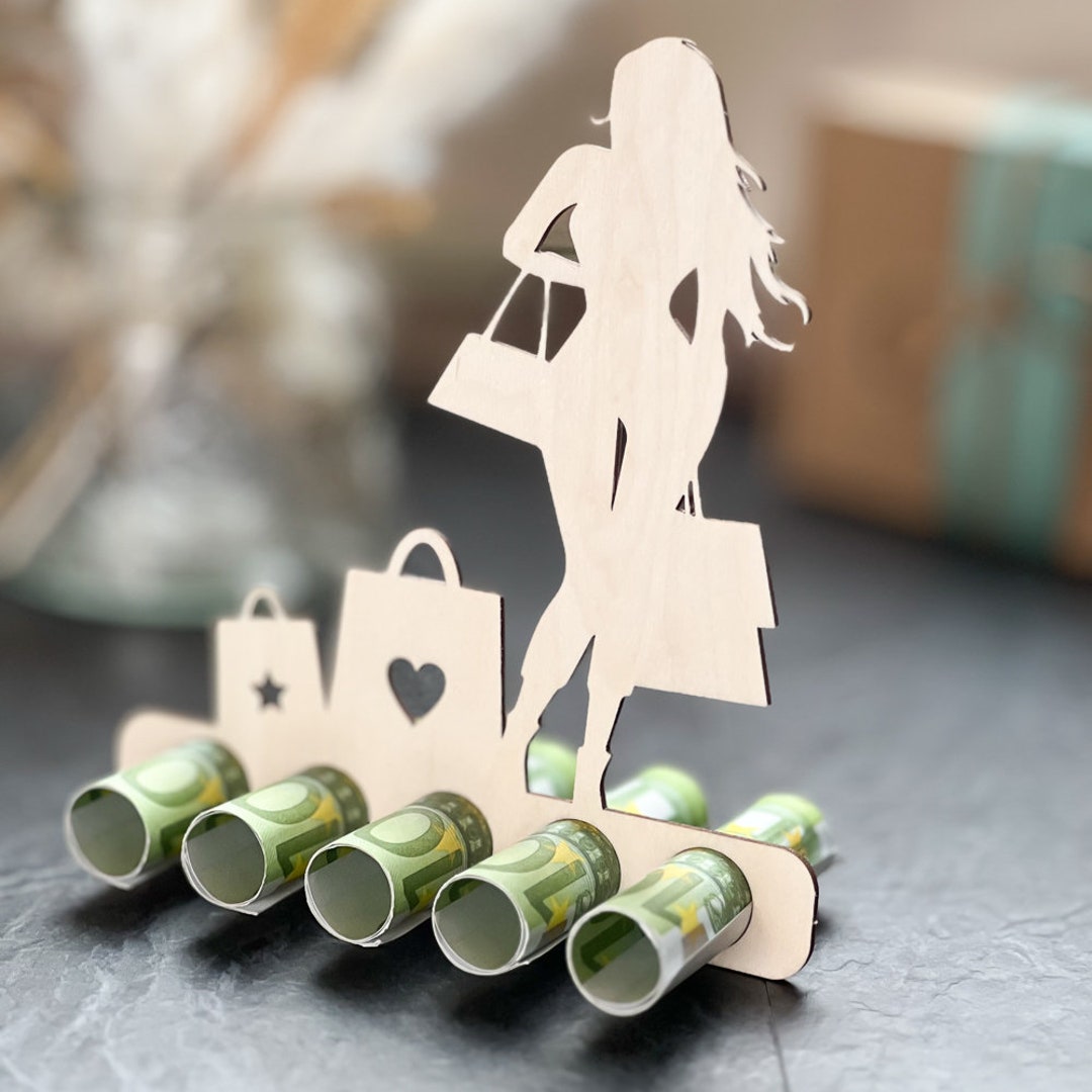 Spruchreif Geldgeschenk Shopping Geldgeschenk für Frauen