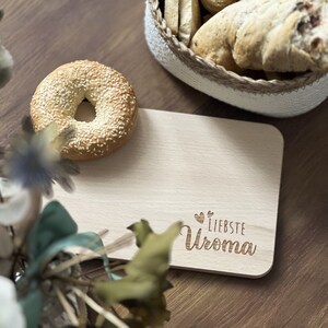 Breakfast board &quot;Dearest Great-Grandma&quot; | Gift for Great-Grandma | Mother&#39;s Day | Gift idea for Great-Grandma | Breakfast board for Great-Grandma | Wooden board