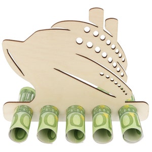 Klaar om te zeggen | Cash cadeaucruise | Houten geldcadeau | Vouchercruise | Reisvoucher | boottocht | Cadeaucruise