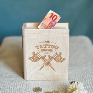 Money box book &quot;Tattoo Cash Register&quot;