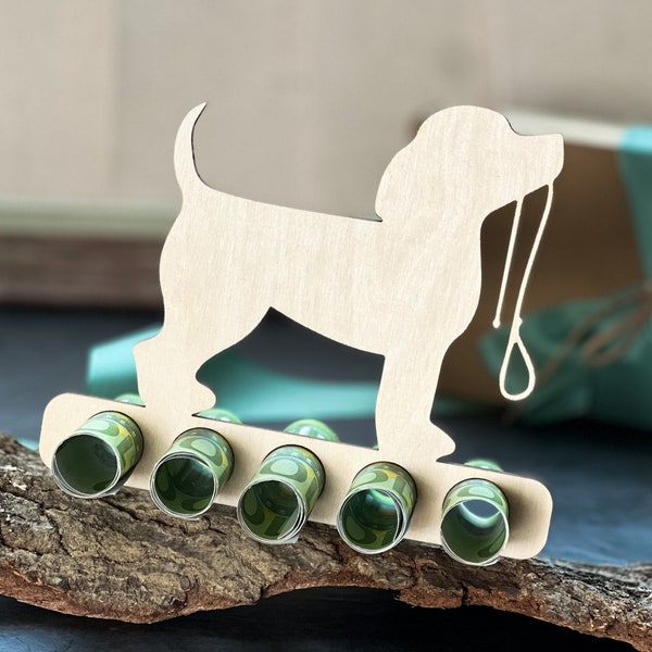 Spruchreif | Geldgeschenk Hund | Geldgeschenk für Hundebesitzer | Geschenke aus Holz | Geldgeschenk für einen neuen Hund | Tierarztrechnung