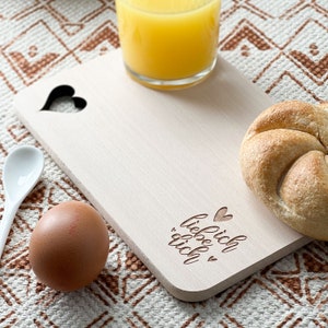 Breakfast board &quot;I love you&quot;