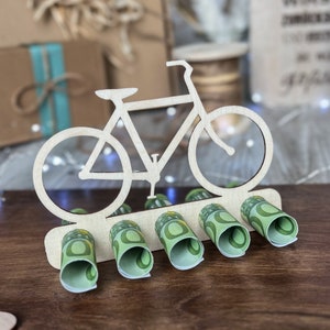 Geldgeschenk zum Geburtstag · Geldgeschenk für Radfahrer · Geschenke aus Holz · Geldgeschenke · originelle Geldgeschenke · Fahrrad