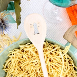 Cooking spoon &quot;Lighthouse&quot; | Wooden cooking spoon | Wooden spoon | Wooden cooking spoon | Kitchen helper | Kitchen decoration | Maritime gifts