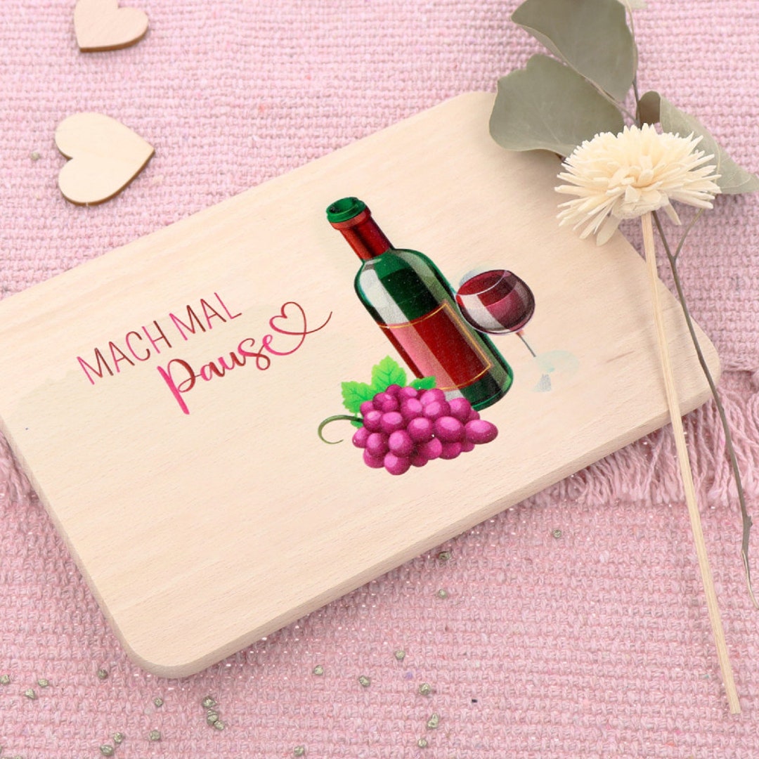 Juego De 6 Tablas De Desayuno De Madera – 20x15 Cm, Con Colgador, Ideales Para Pan, Queso Y Aperitivos
