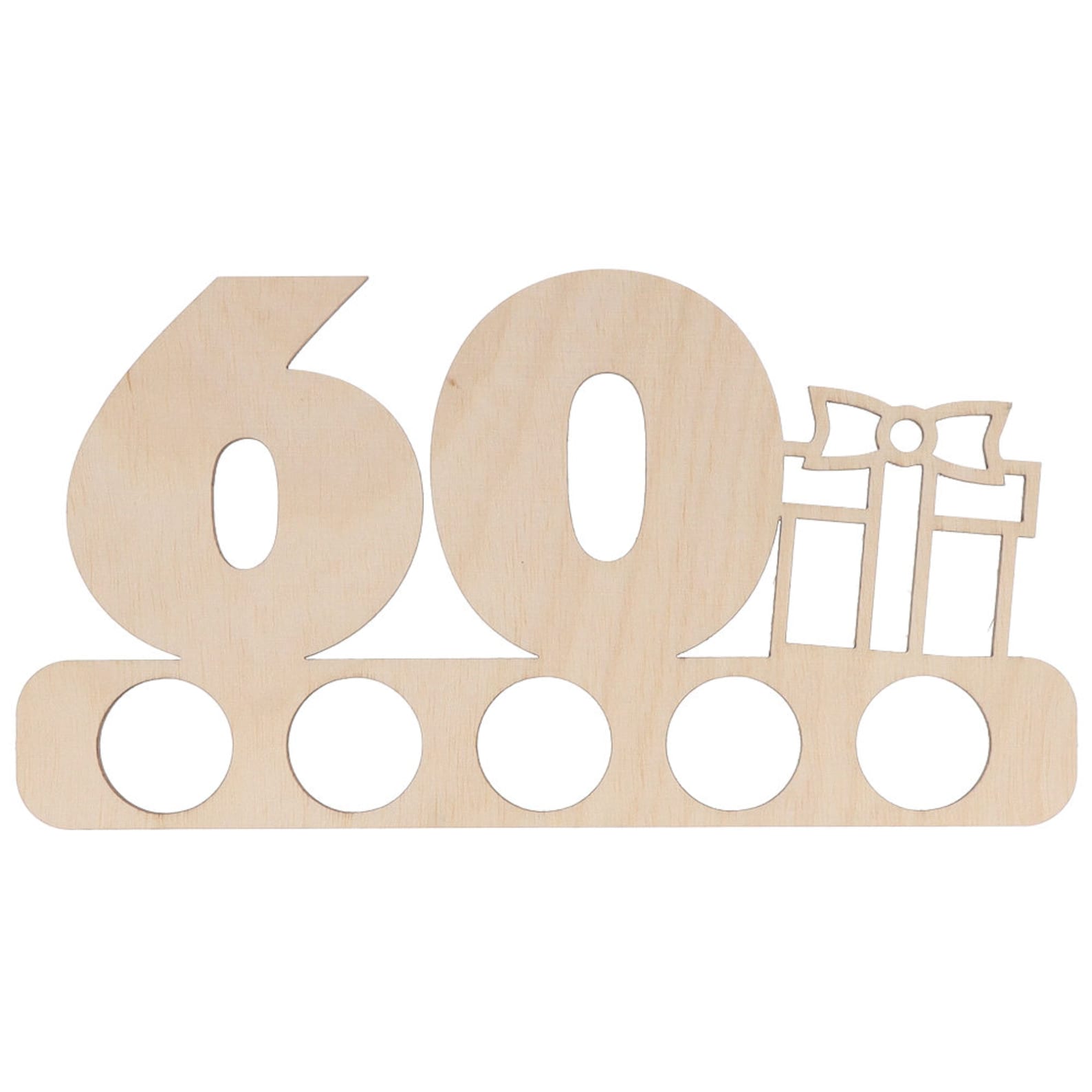 Geldgeschenk Aufsteller 60. Geburtstag Ausgefallenes Etsy.de