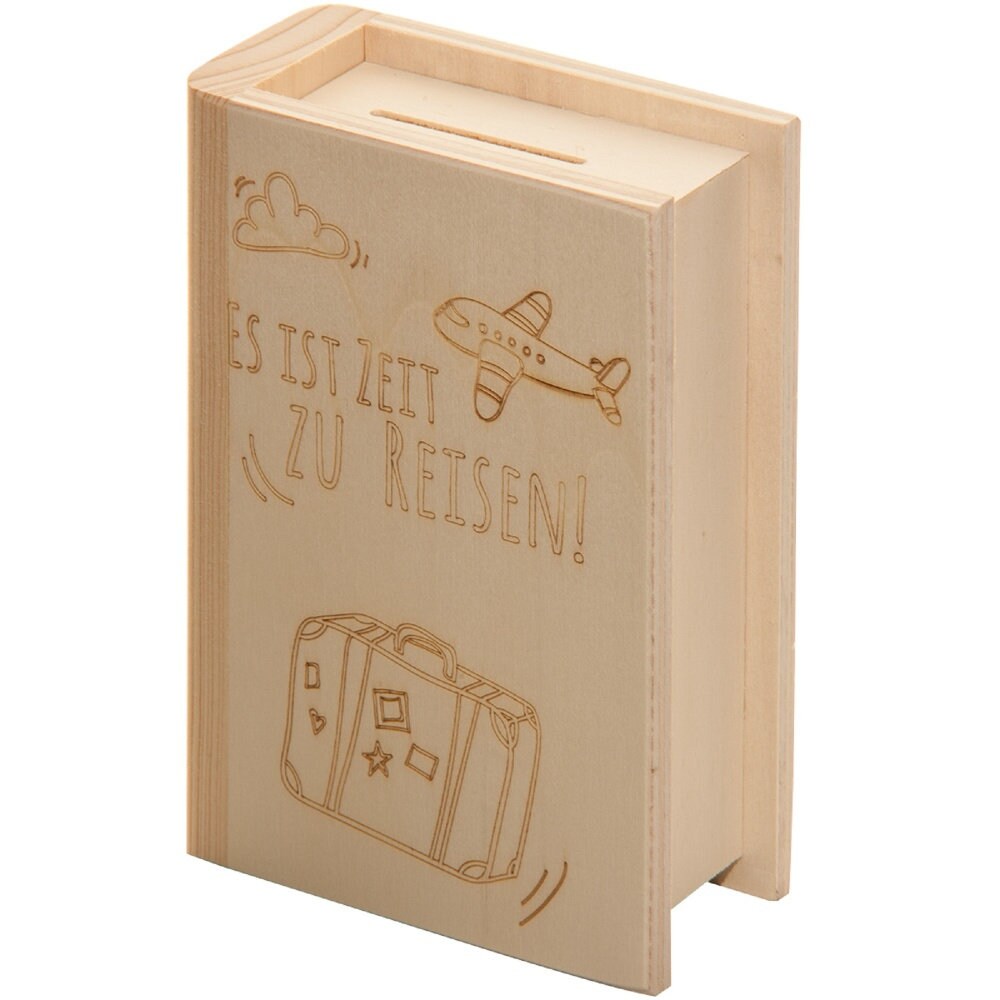 Money Box Book it's Time to Travel Etsy UK
