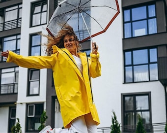 Yellow Raincoat - Etsy Australia