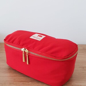 Red Lingerie Travel Organizer/Dyson Case