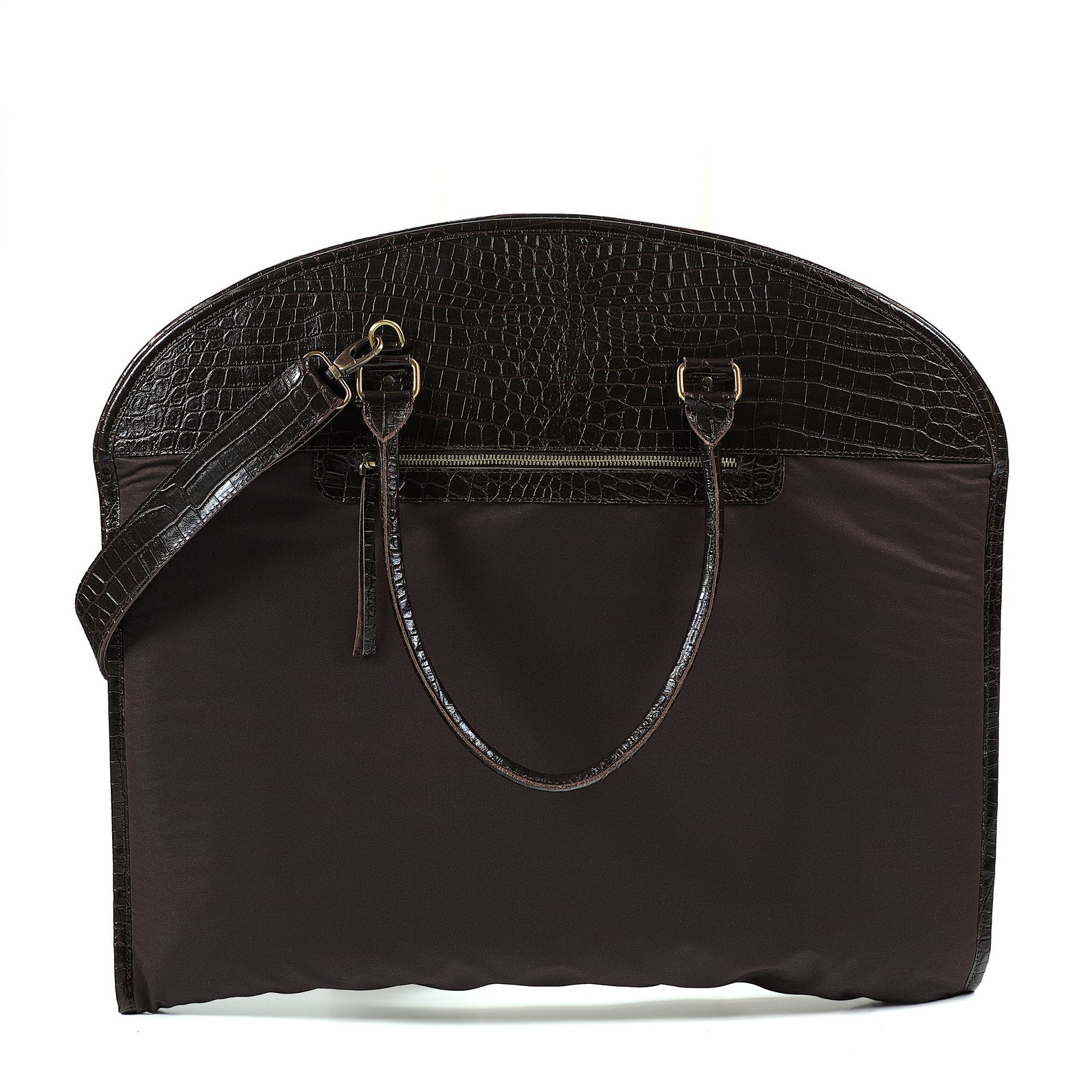 Leather Garment Bag Travel Garment Bag Carryon Garment Bag Etsy