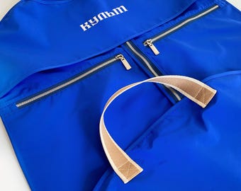 Funda impermeable personalizada para ropa con logotipo / Bolsa para prendas personalizada para viajes o almacenamiento
