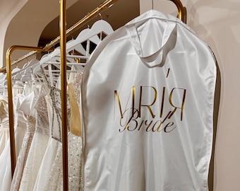 Gepersonaliseerde kledingtas trouwjurk: waterdichte reishoes bruidsjurk