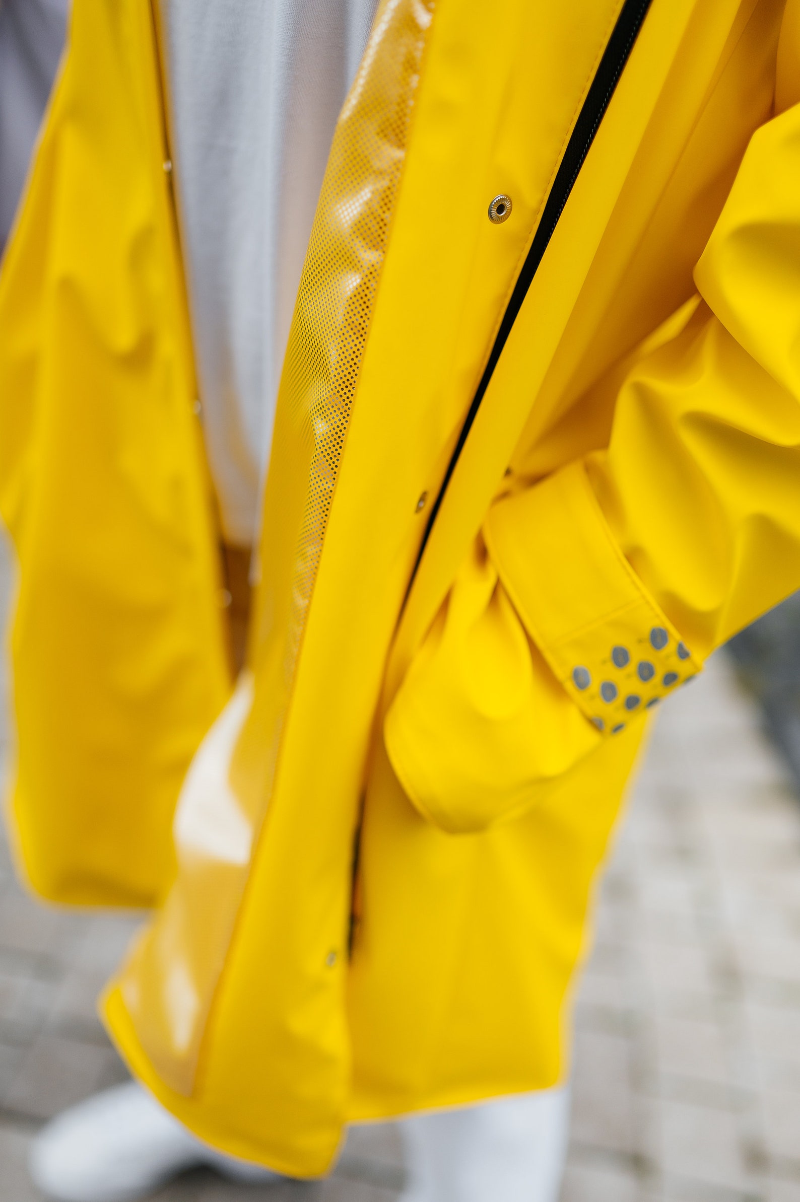 Travel Raincoat Women's Yellow Raincoat Premium Quality Water Resistant
