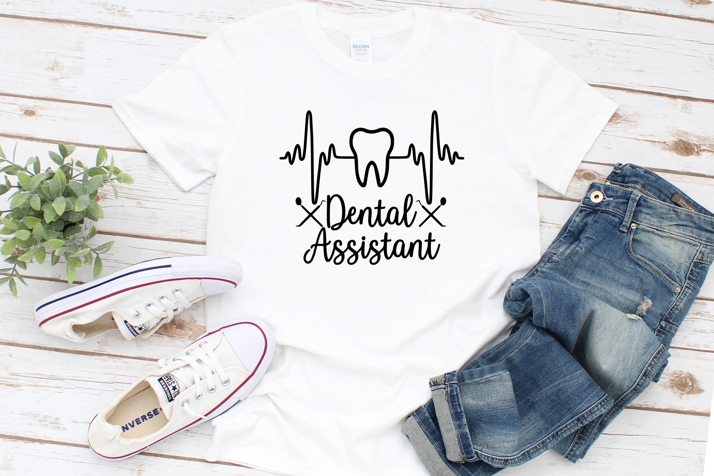 Dental Assistant TShirt Cute Dental Assistant Tee Dental Etsy